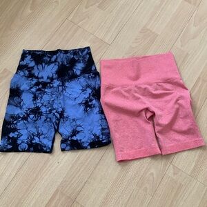 Two gym shorts